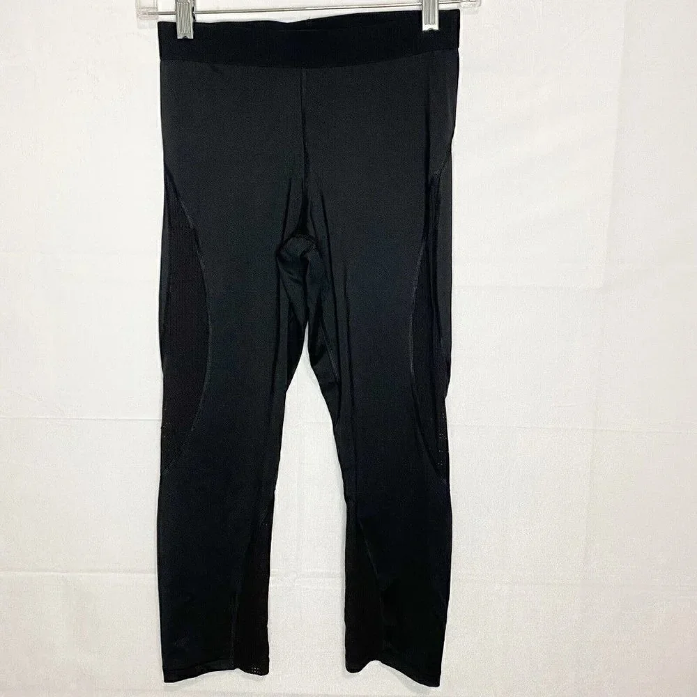 Nike Pro Hypercool Training Tight Crop Leggings Mesh Sides Women's Small (24x21)
